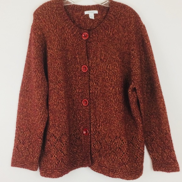 Dress Barn Sweaters - Women’s Button Front Sweater Cardigan Size 18-20
